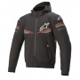 Giacche moto Alpinestars Sektor V2 Tech Felpa con cappuccio nero rosso brillante