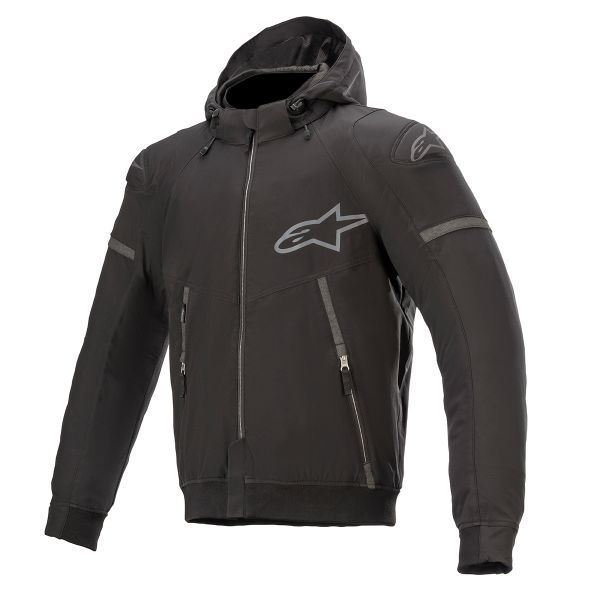 Giacche moto Alpinestars Felpa con cappuccio Sektor V2 Tech Nero Giacche moto Alpinestars Felpa con cappuccio Sektor V2 Tech Nero