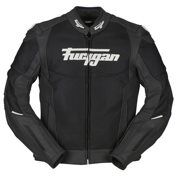 Giacche moto Furygan Speed Mesh Evo Black White Giacche moto Furygan Speed Mesh Evo Black White
