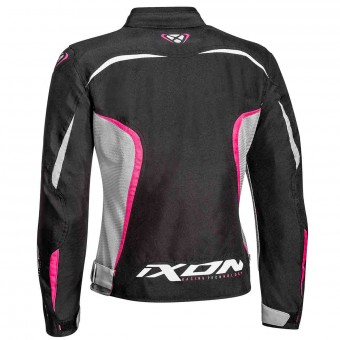 Giacche moto Ixon Sprinter Air Lady Nero Grigio Fucsia Giacche moto Ixon Sprinter Air Lady Nero Grigio Fucsia