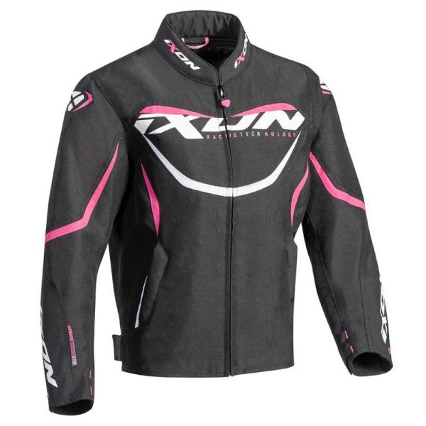 Giacche moto Ixon Sprinter Kid Lady Black Fuchsia