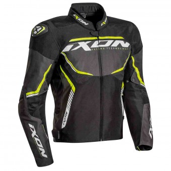 Giacche moto Ixon Sprinter Sport Nero Grigio Giallo