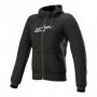 Giacche moto Alpinestars Felpa con cappuccio Stella Chrome Sport Nero