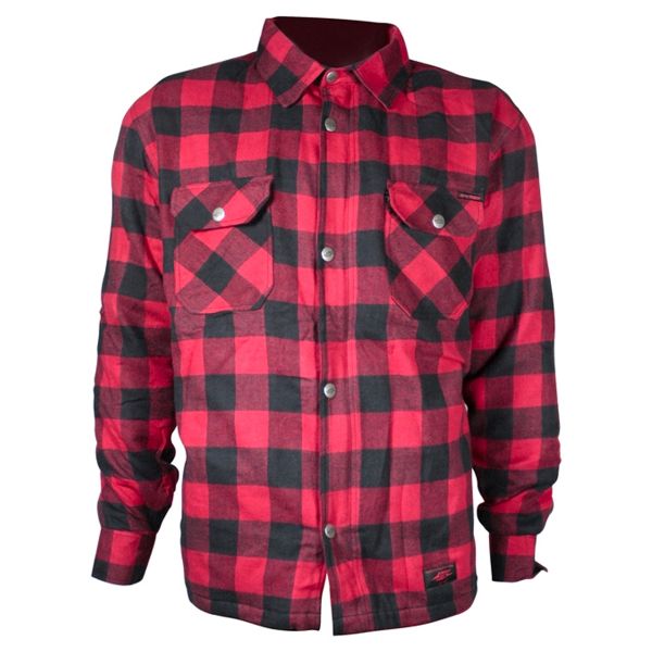 Giacche moto HARISSON Sur Chemise Sweep Black Red Giacche moto HARISSON Sur Chemise Sweep Black Red