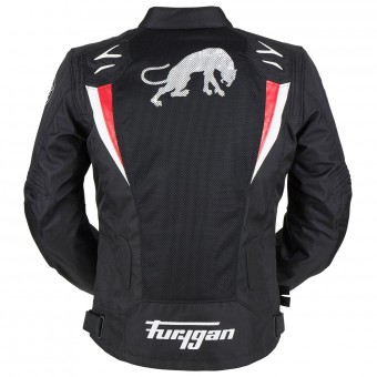 Furygan Swirl Vented 3in1 Black Red White