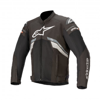 Giacche moto Alpinestars T-GP Plus R V3 Air Black Dark Gray White