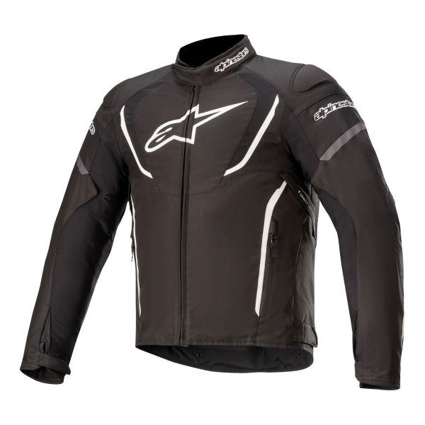 Giacche moto Alpinestars T-Jaws V3 Waterproof Black White