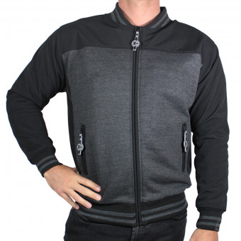 Giacche moto HARISSON Teddy Bear Black Grey