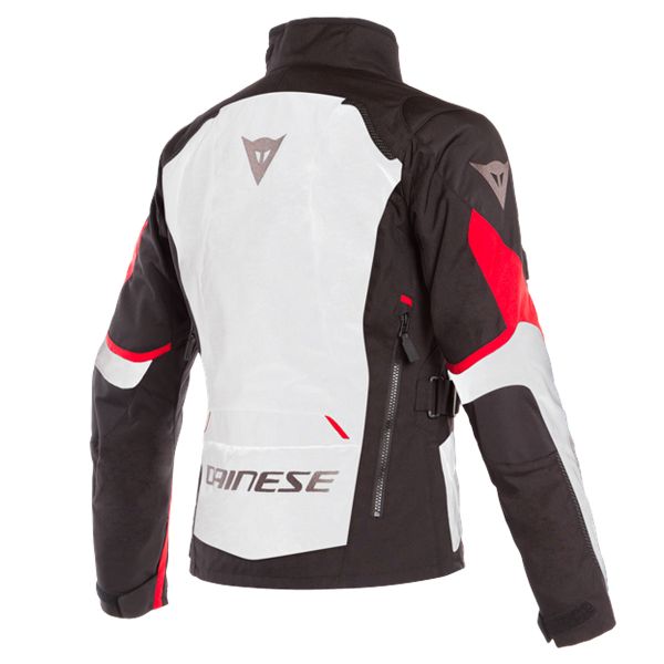 Dainese Tempest 2 Lady D-Dry Light Grey Black Tour Red