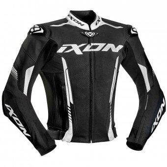 Giacche moto Ixon Vortex 2 Jacket Nero Bianco