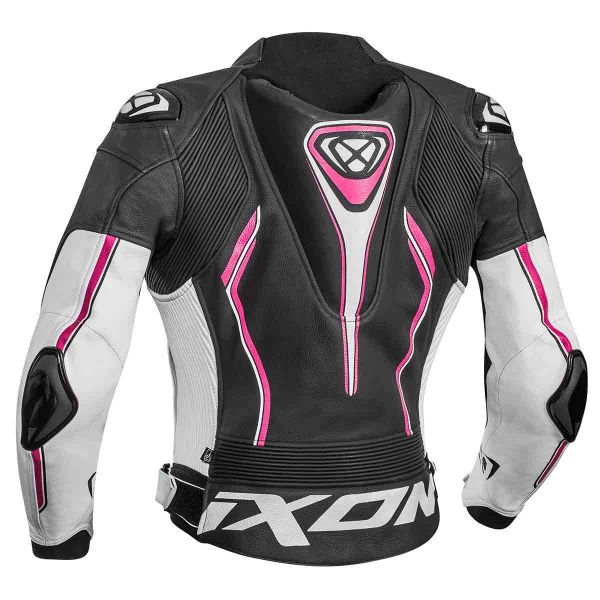 Ixon Vortex Lady Jacket Nero Bianco Fucsia