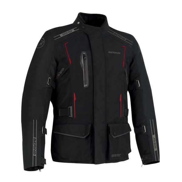 Giacche Moto Lunghe Bering Yukon Gore-Tex Nero