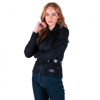 Giacche moto Knox Zephyr Pro Women Black