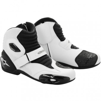 Stivali Moto Alpinestars S-MX 1 Bianco Nero