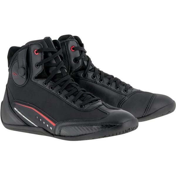 Sneakers Moto Alpinestars AST-1 Drystar Black Red