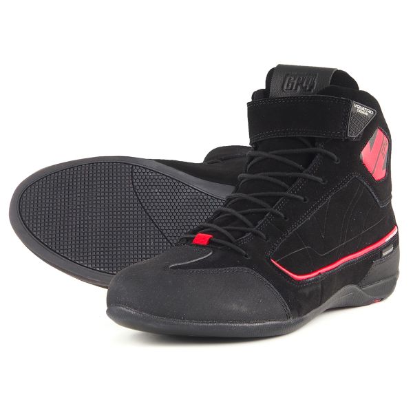 Sneakers Moto V'Quattro GP4 Waterproof Black Red