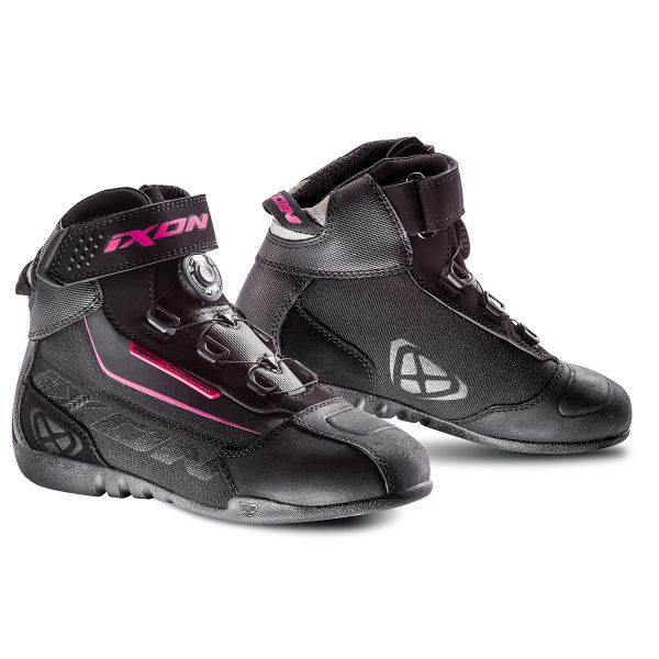 Sneakers Moto Ixon Assault Evo Lady Nero Fucsia
