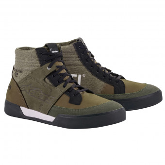 Sneakers Moto Alpinestars AS-DSL Akio Verde Militare