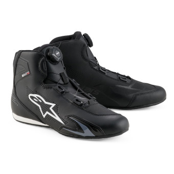 Sneakers Moto Alpinestars Celer Vented Shoes Black White