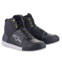Sneakers Moto Alpinestars Cromo Drystar Nero Grigio Scuro Giallo Fluo