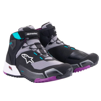 Sneakers Moto Alpinestars CR-X Women Black Grey Plum Teal Sneakers Moto Alpinestars CR-X Women Black Grey Plum Teal