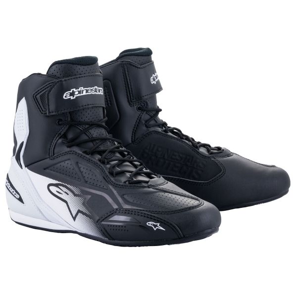 Sneakers Moto Alpinestars Faster 3 Black White
