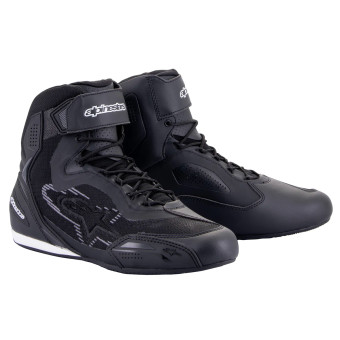 Sneakers Moto Alpinestars Faster 3 Rideknit Nero Grigio Scuro Sneakers Moto Alpinestars Faster 3 Rideknit Nero Grigio Scuro