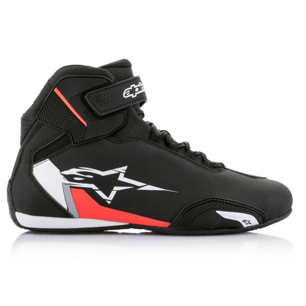Alpinestars Sektor Nero Bianco Rosso Fluo