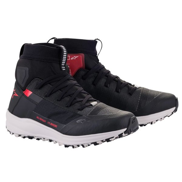 Sneakers Moto Alpinestars Speedforce Black White Red