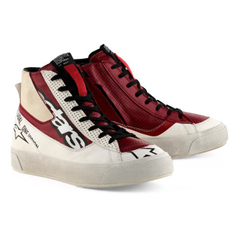 Sneakers Moto Alpinestars Stella Stated Flair White Rio Red Sneakers Moto Alpinestars Stella Stated Flair White Rio Red