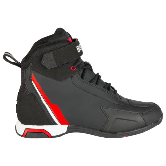Sneakers Moto Bering Lady Jag Nero bianco rosso