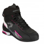 Sneakers Moto Bering Lady Tiger Waterproof Black White Fuchsia