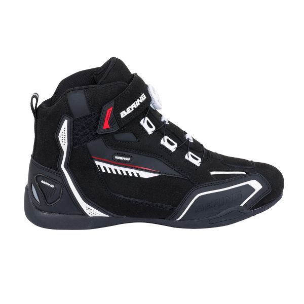 Sneakers Moto Bering Walter Waterproof Black White Red