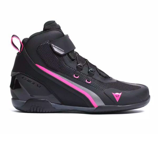 Dainese Herian Air Donna Nero Rosa Fluo