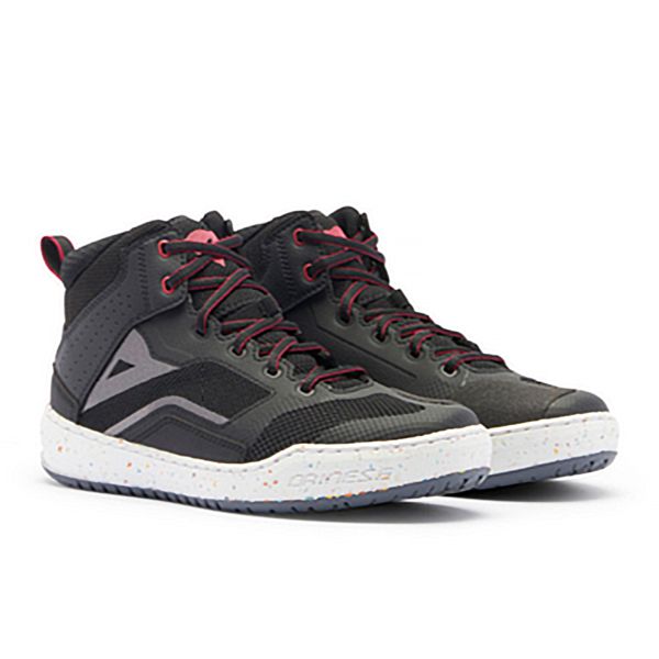 Sneakers Moto Dainese Suburb Air Woman Black White Apple Butter Sneakers Moto Dainese Suburb Air Woman Black White Apple Butter