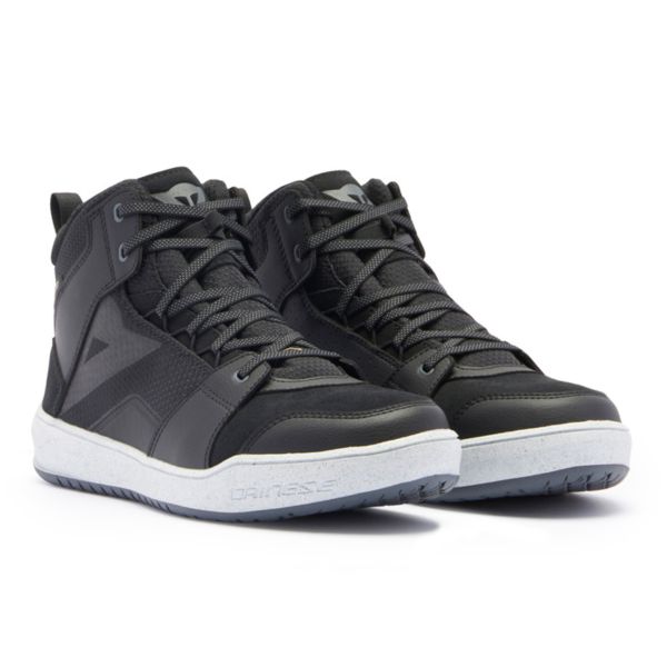 Sneakers Moto Dainese Suburb D-WP Black White Iron Gate