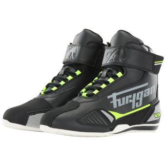 Sneakers Moto Furygan V5 D3O WP Black Yellow Stab