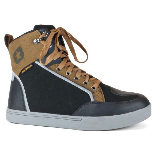 Sneakers Moto HARISSON West Black Beige Sneakers Moto HARISSON West Black Beige