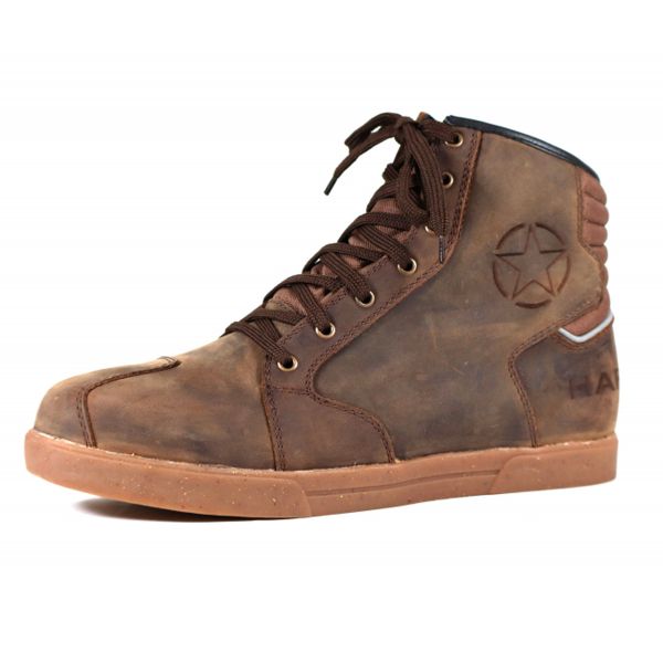 Sneakers Moto HARISSON Yankee Raw Brown