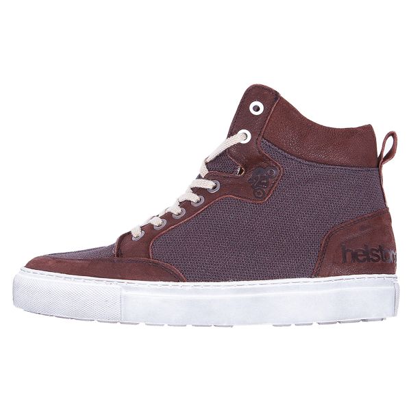 Sneakers Moto Helstons Kobe Armalith Leather Brown Brown Sneakers Moto Helstons Kobe Armalith Leather Brown Brown