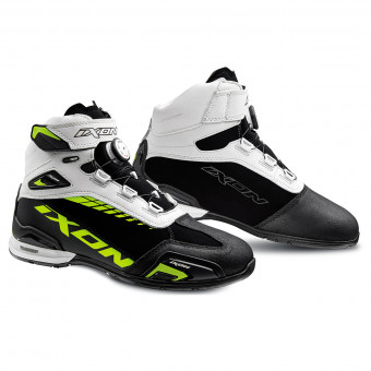 Sneakers Moto Ixon Bull WP Black White Bright Yellow Sneakers Moto Ixon Bull WP Black White Bright Yellow