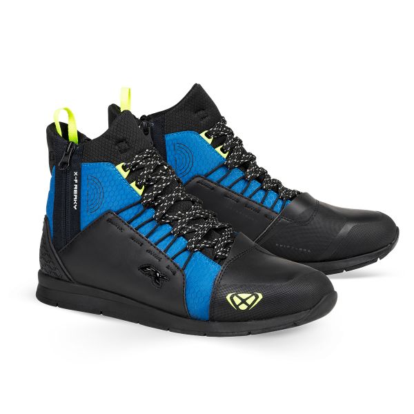 Sneakers Moto Ixon Freaky WP Black Blue Yellow