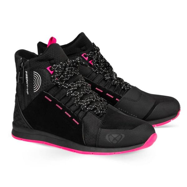 Sneakers Moto Ixon Freaky WP Lady Black Fushia
