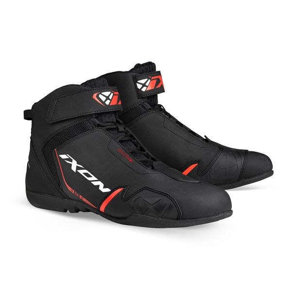Sneakers Moto Ixon Gambler Black White Red