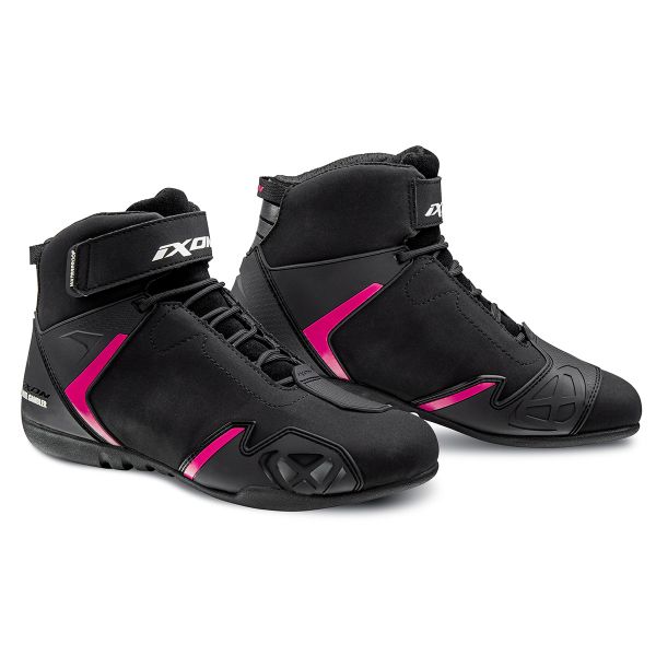 Sneakers Moto Ixon Gambler WP Lady Black Fushia Sneakers Moto Ixon Gambler WP Lady Black Fushia