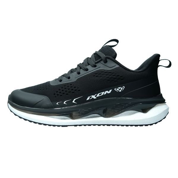 Sneakers Moto Ixon Paddock 6 Nero Bianco