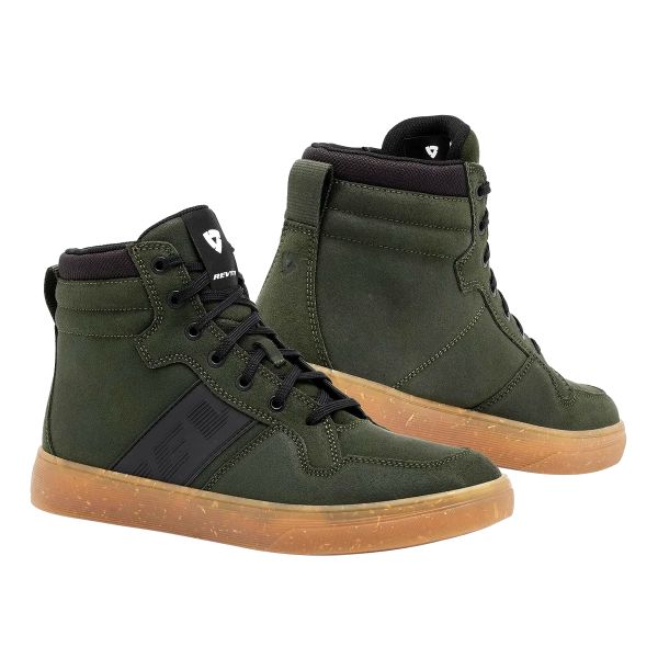 Sneakers Moto REV'IT Kick D.Green Brown