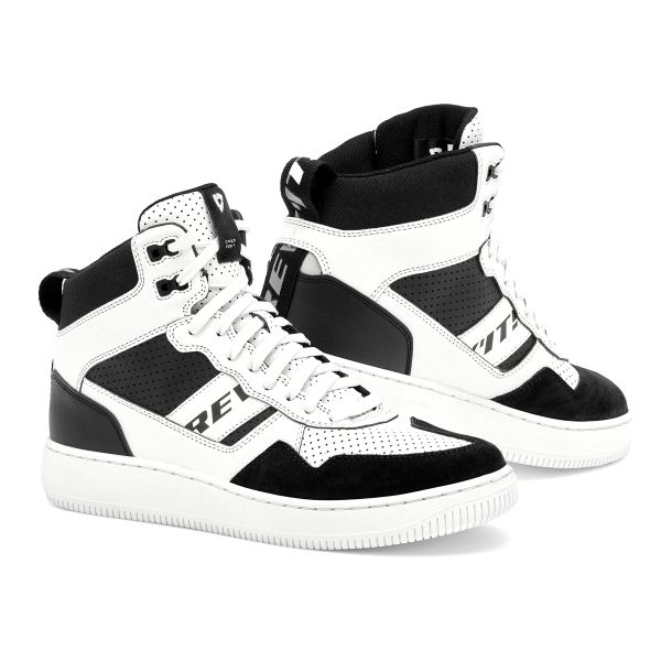 Sneakers Moto REV'IT Pacer White Black