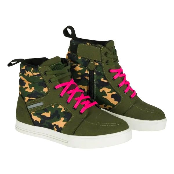 Sneakers Moto Segura Lady Santana Khaki Camo Sneakers Moto Segura Lady Santana Khaki Camo