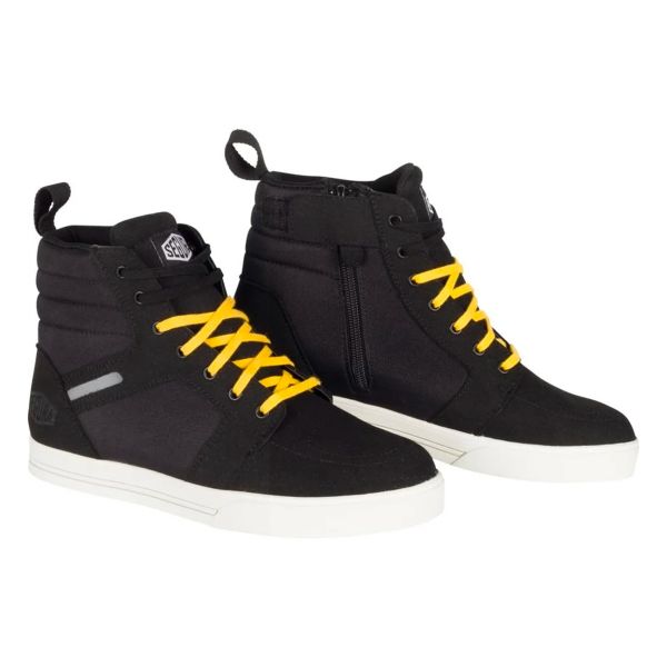 Sneakers Moto Segura Santana Black Yellow Sneakers Moto Segura Santana Black Yellow